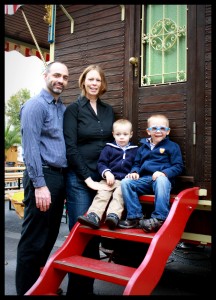 By the Circus Wagon