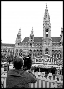 Vor dem Rathaus